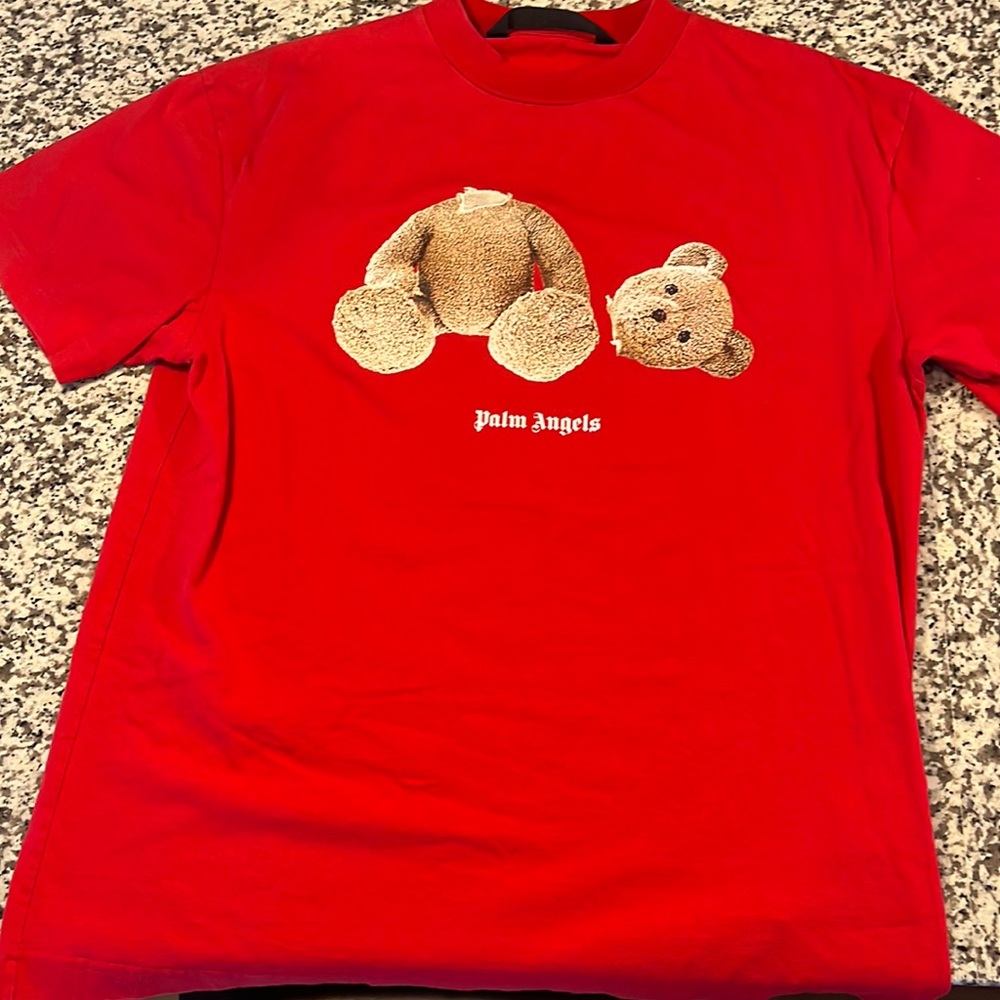 Palm Angles Teddy Bear Short Sleeve T- Shirt